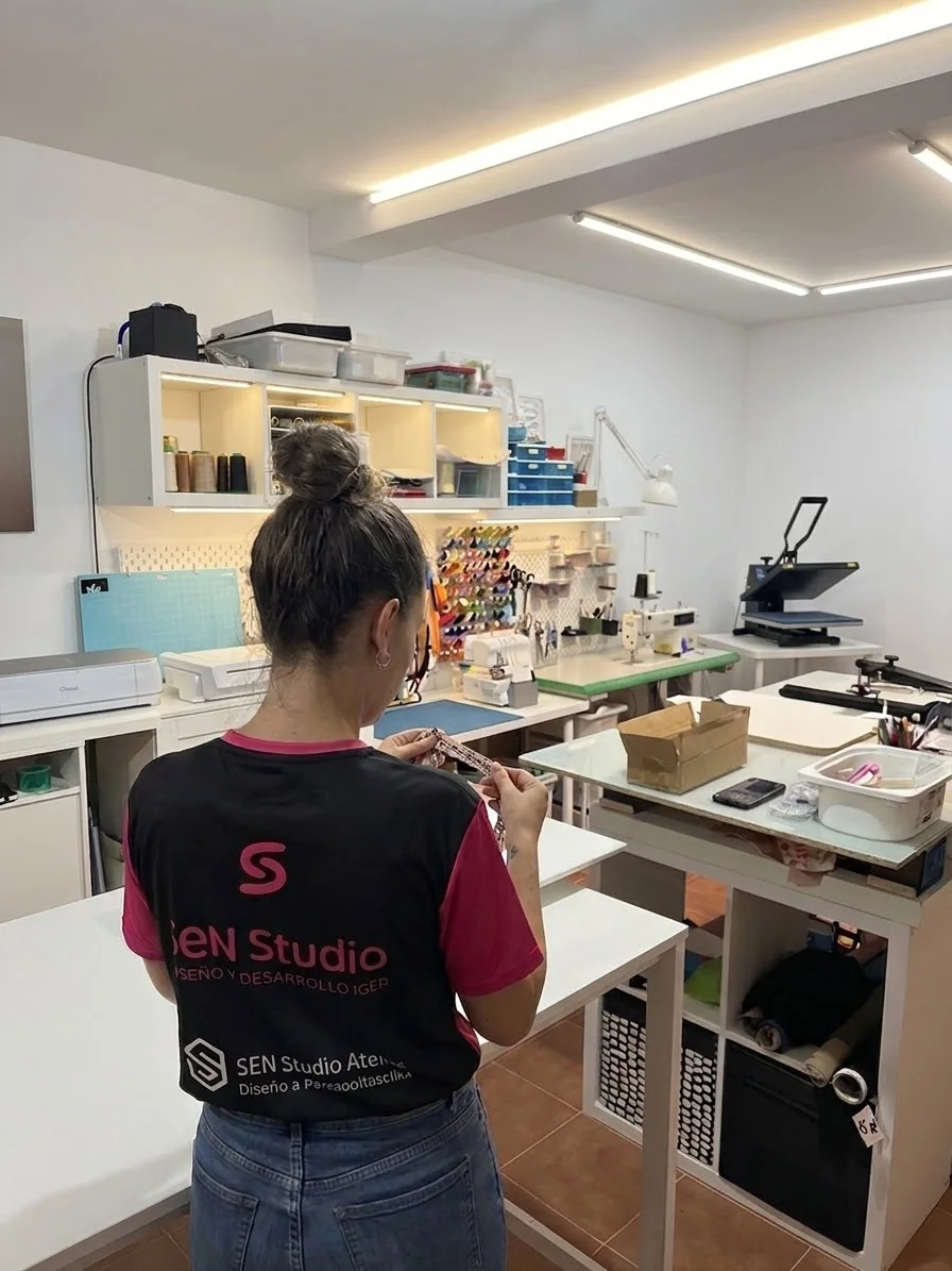 El taller de Sēn Atelier en Alfajarín